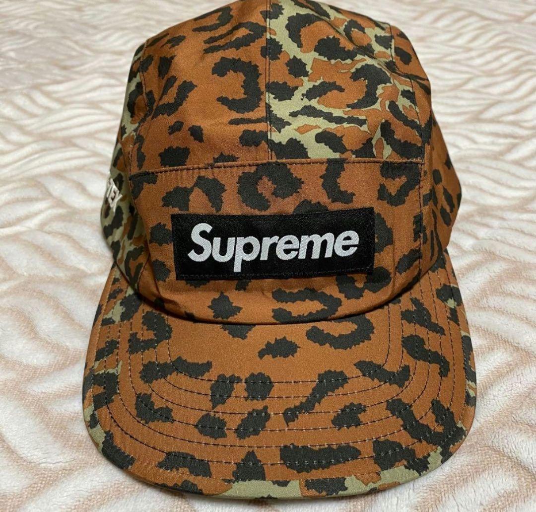 帽子 Supreme GORE-TEX Camp Cap Leopard 19AW