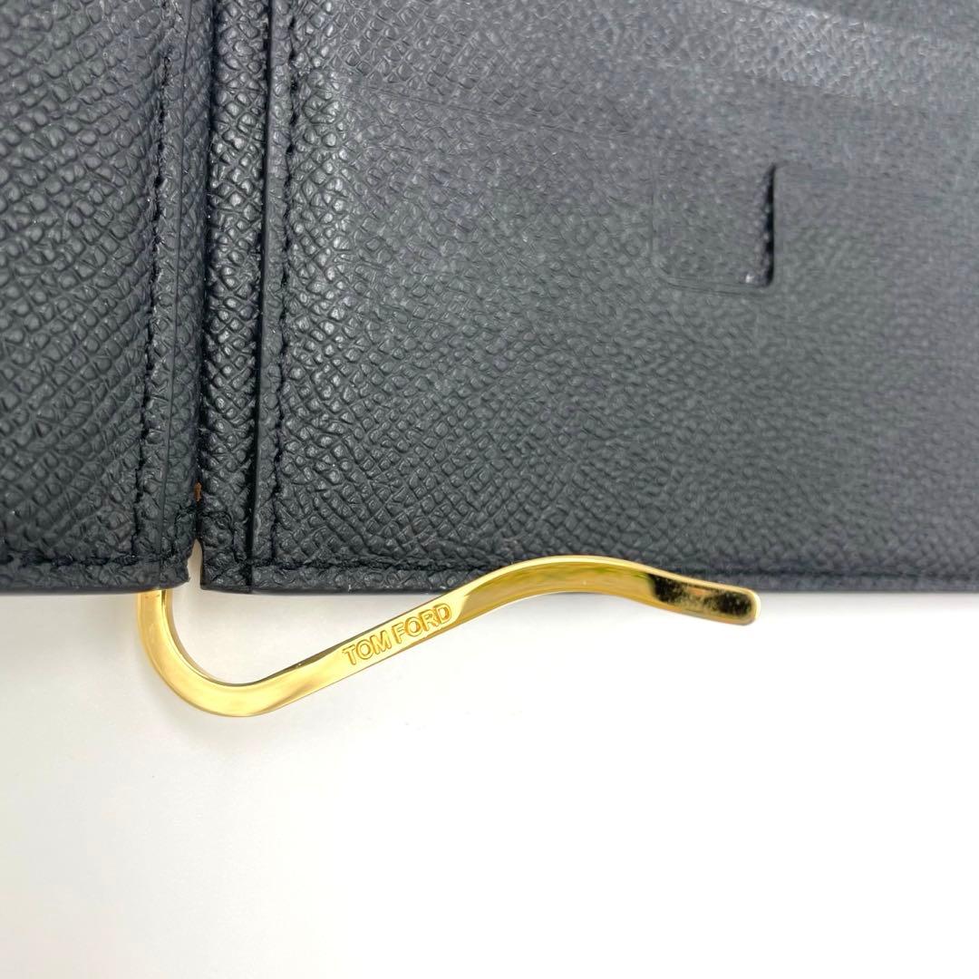 【美品】TOMFORD トムフォード マネークリップ TFロゴ ビルクリップ