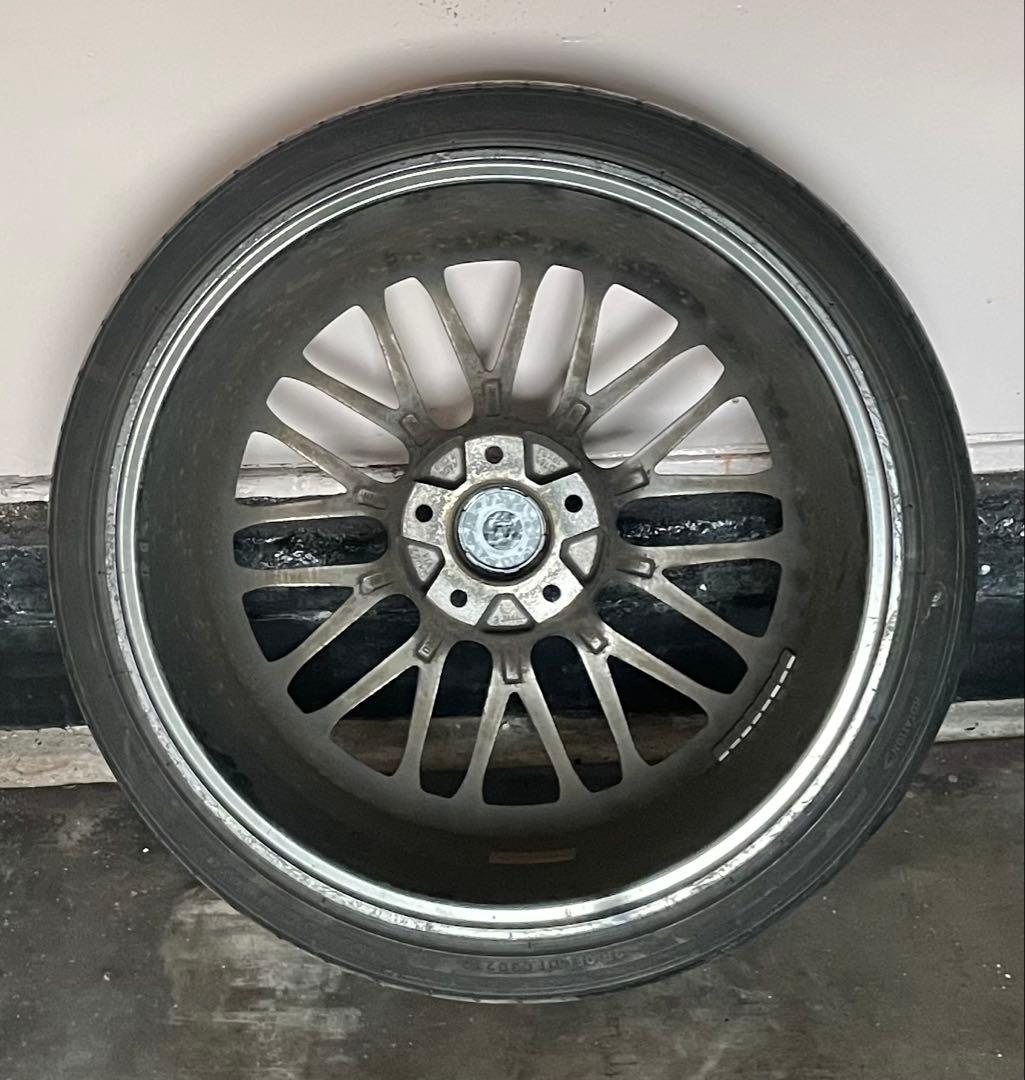 【送料込み】レアマイスター ブルネッロ 19インチ 8J+50 114.3 4本