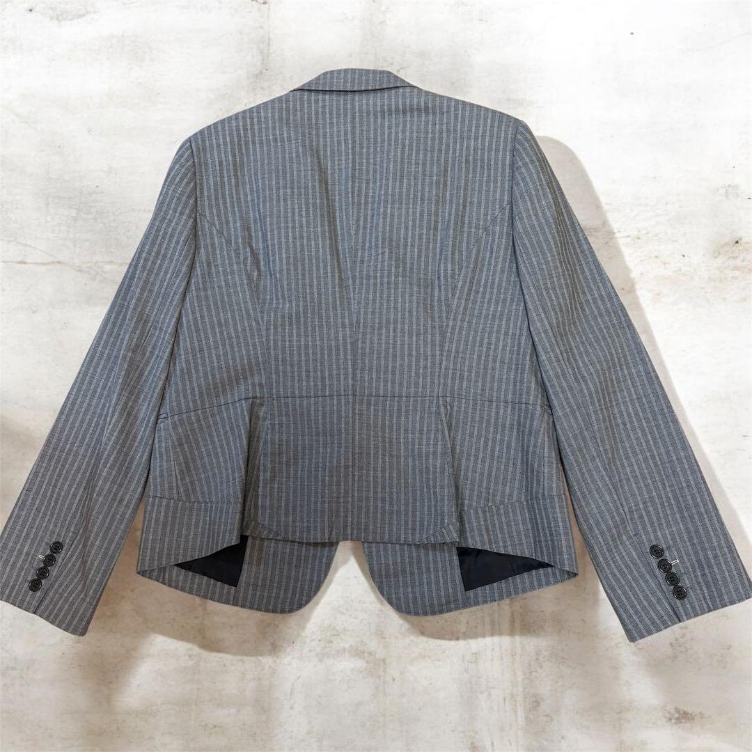 未使用級 ポール・スミス スーツグレー総柄 大きいサイズ 上4XL下3XL 希少