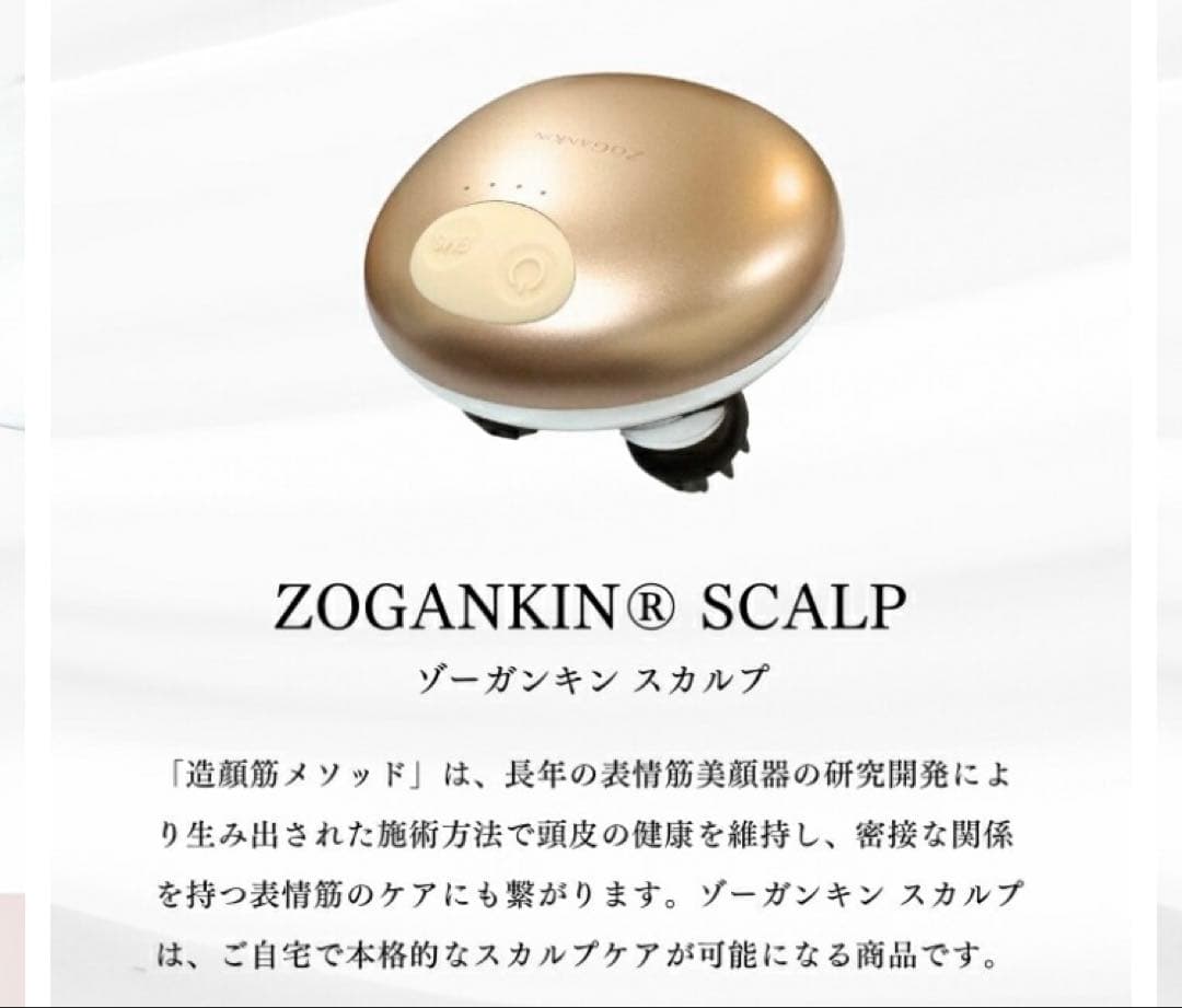 ZOGANKIN SCALP EMS ヘッドスパ