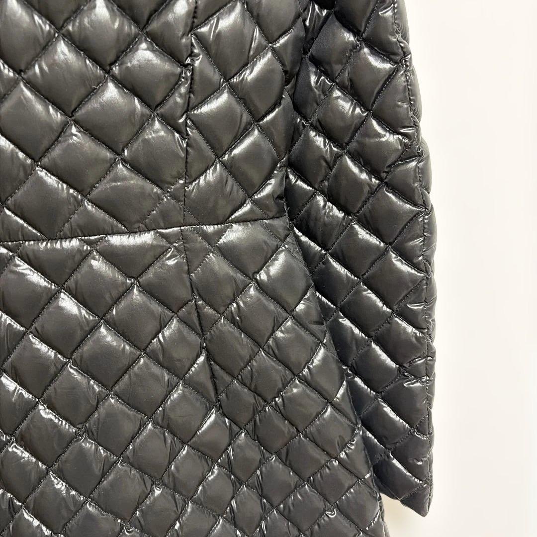 正規品 モンクレール ダウン ジャケット ロング 最高級 上質 コート 黒 0