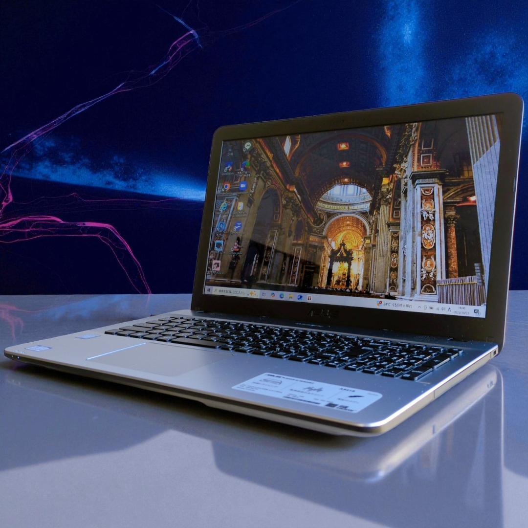 初心者おすすめ ASUS ノートパソコン SSD256GB DVD webカメラ