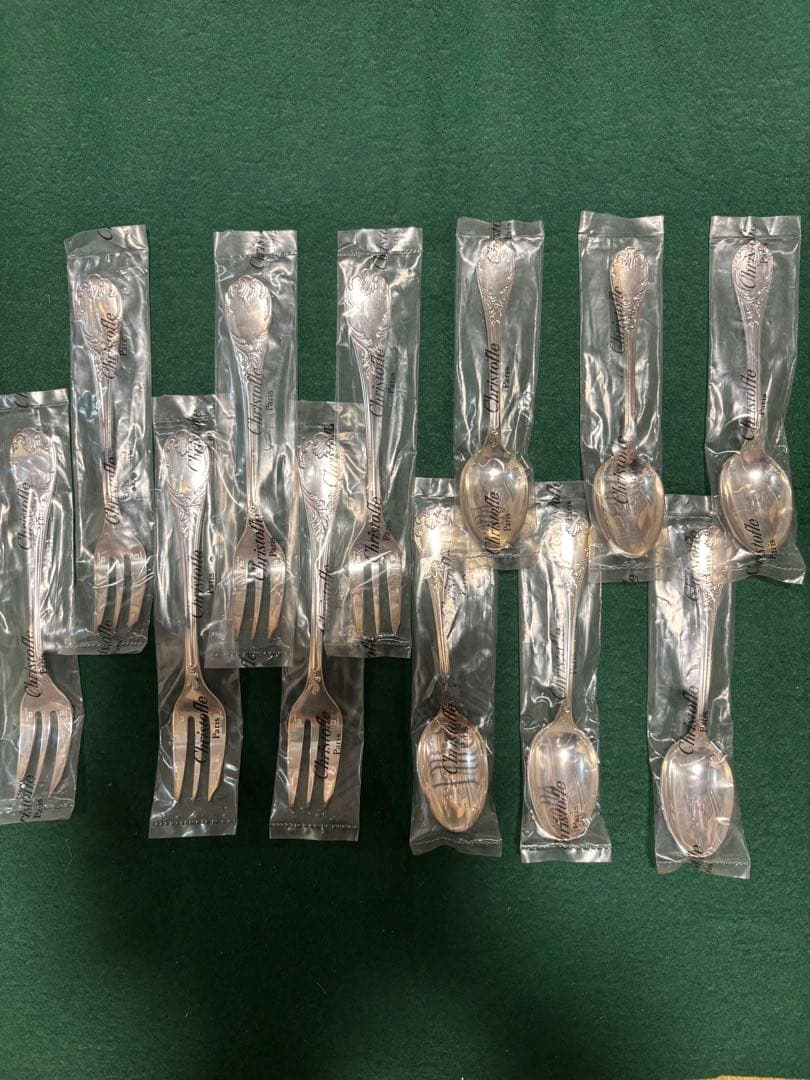 クリストフル製カトラリーセット 12個