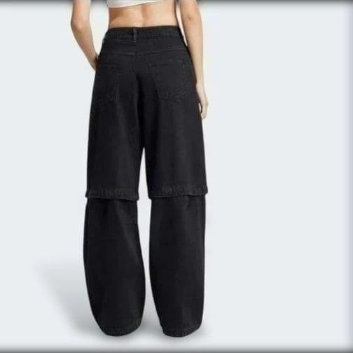 完売★2way★adidas★アディブレイク デニム 2-IN-1 パンツ★24