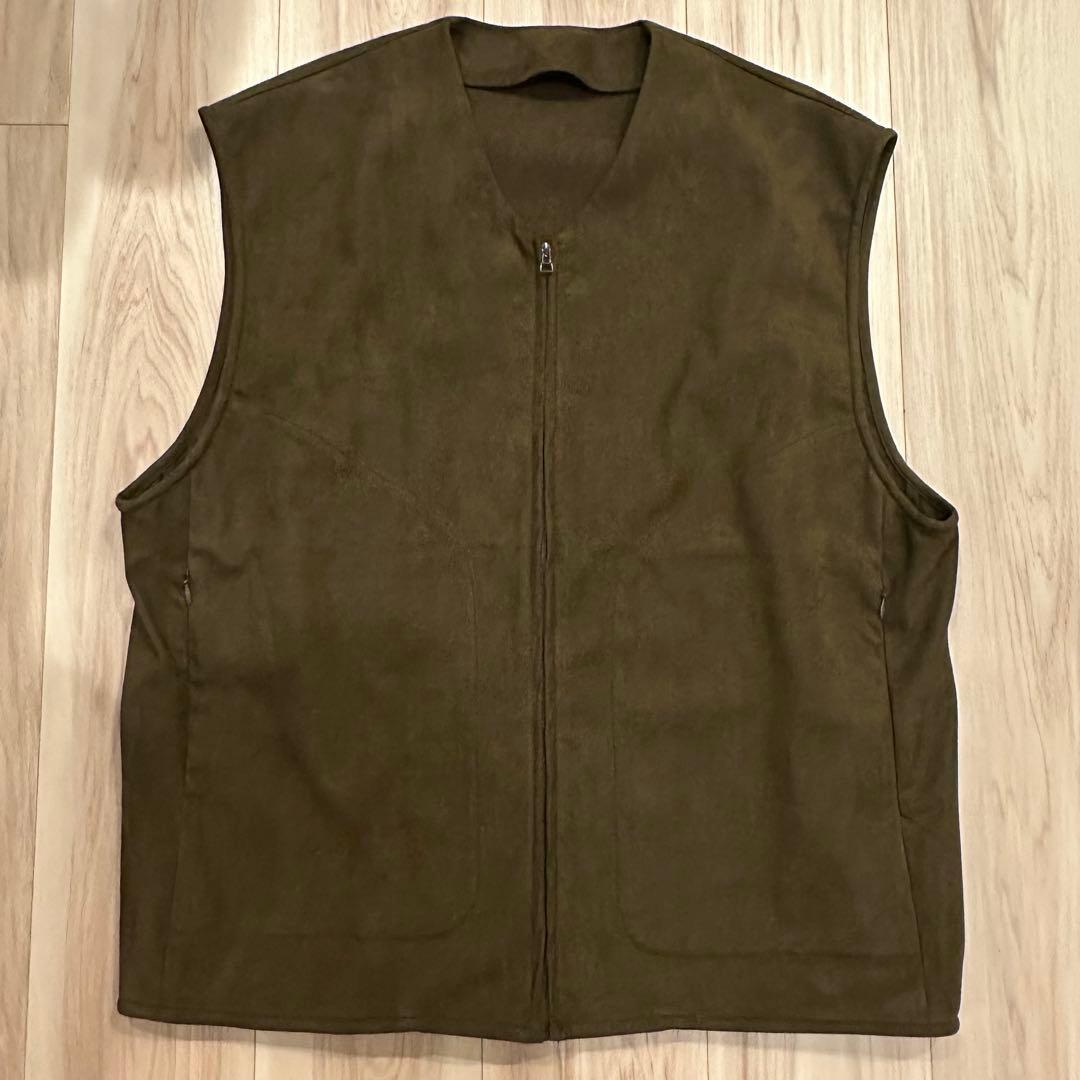 【限定品】KAJA REALISTIC SUEDE VEST OVY