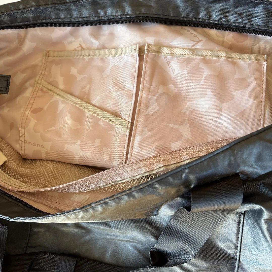 Kanana project濃紺ボストンバッグ 新品級お買い得