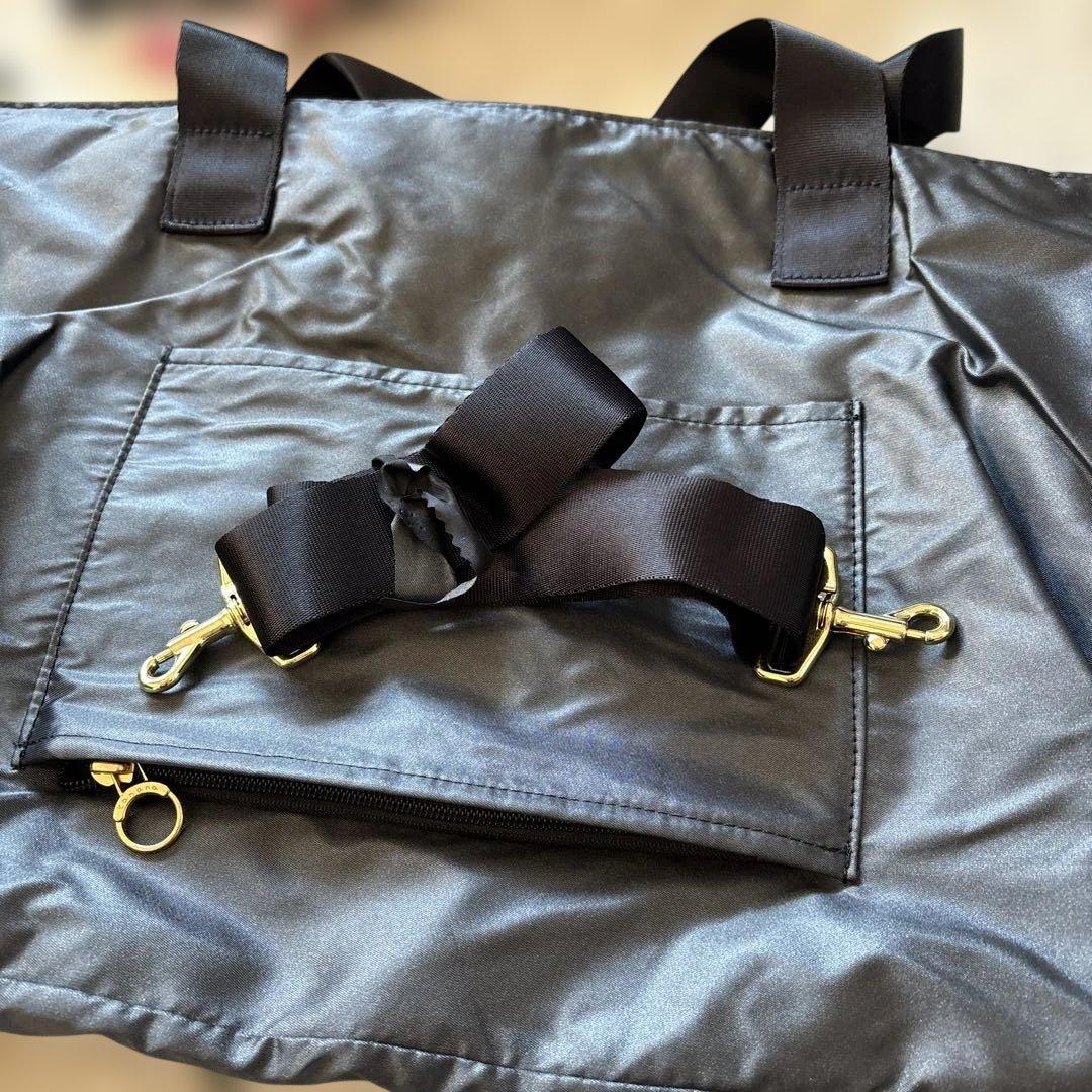 Kanana project濃紺ボストンバッグ 新品級お買い得