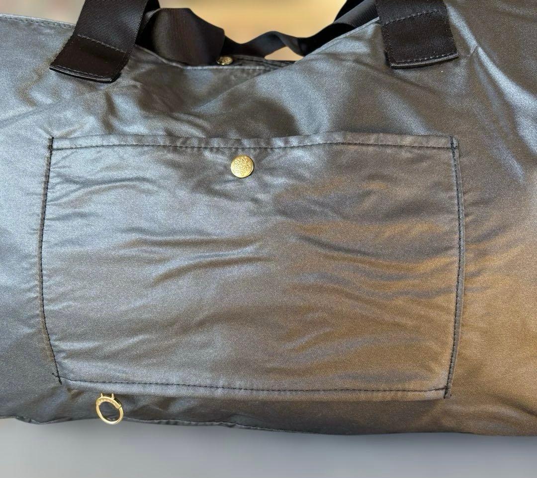 Kanana project濃紺ボストンバッグ 新品級お買い得