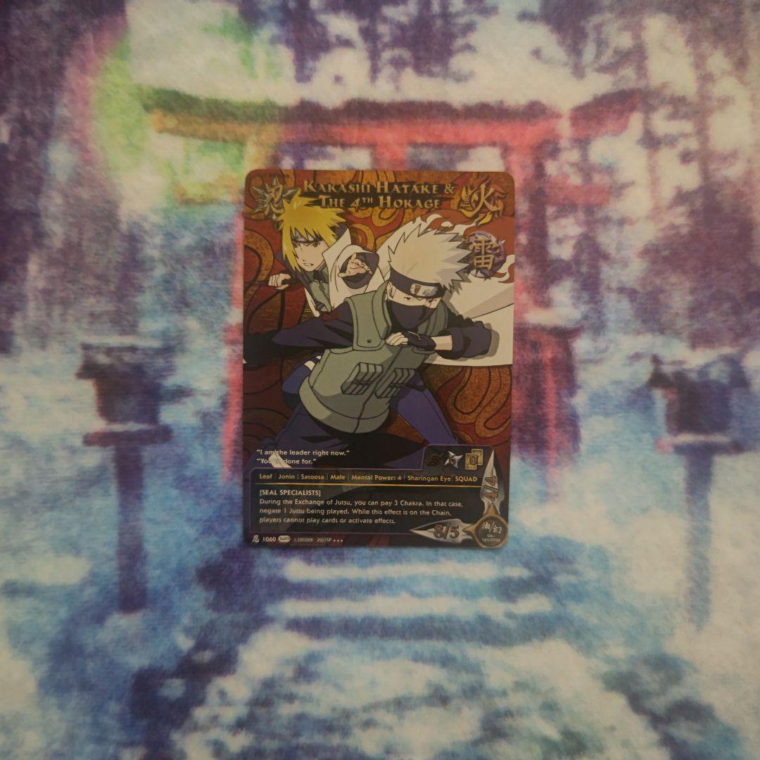 NARUTO ナルトカードゲーム CCG はたけカカシ 四代目 SR Foil