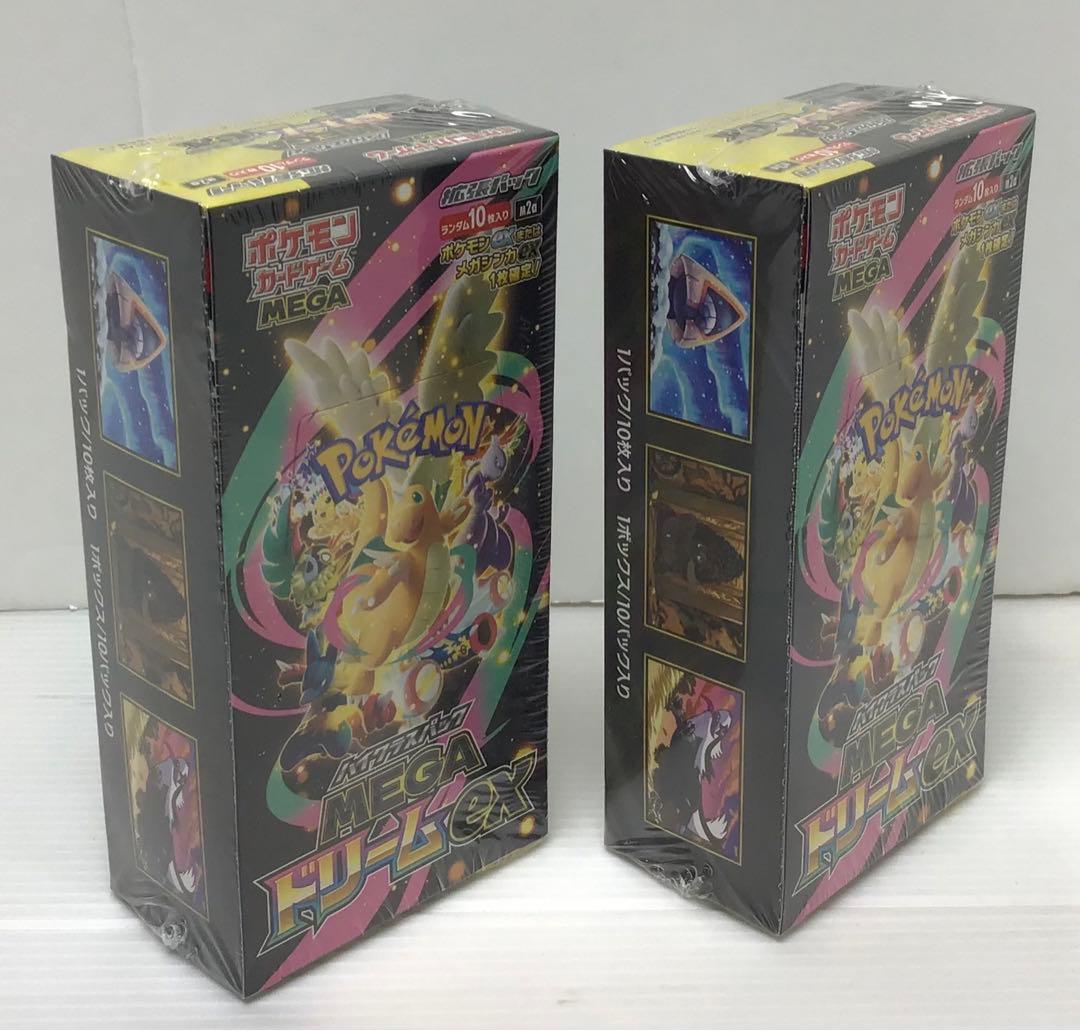 【新品未開封品】ポケモンカードMEGA ドリームex ②BOXシュリンク付き