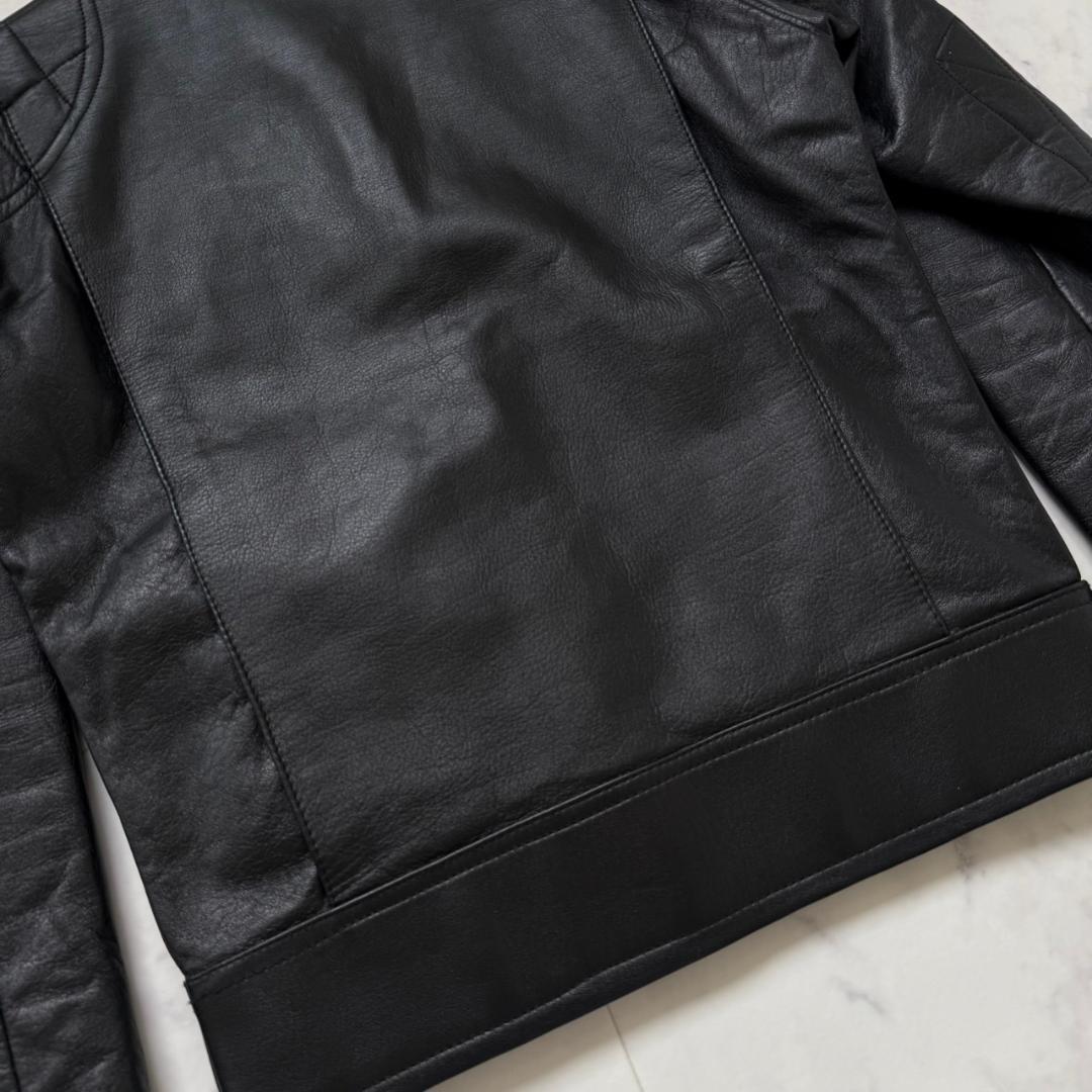 NANKAI シングルライダースジャケットブラック M