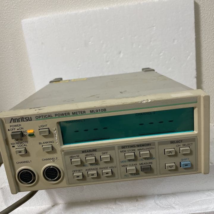 Anritsu　光パワーメータ　ML910B ANRITSU ML910B