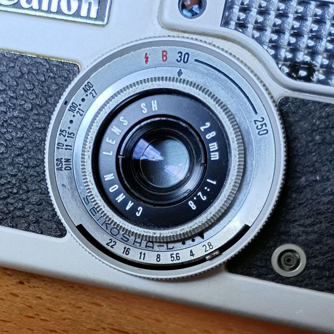 フィルムカメラ【整備、完動品】キャノン　デミ