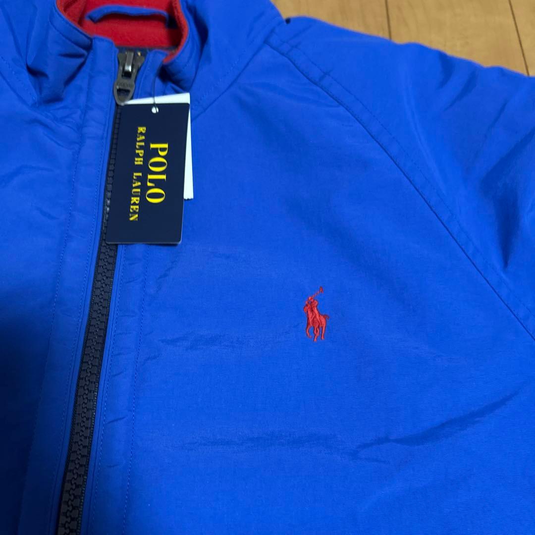 Polo Ralph Lauren 青 ナイロンジャケット L