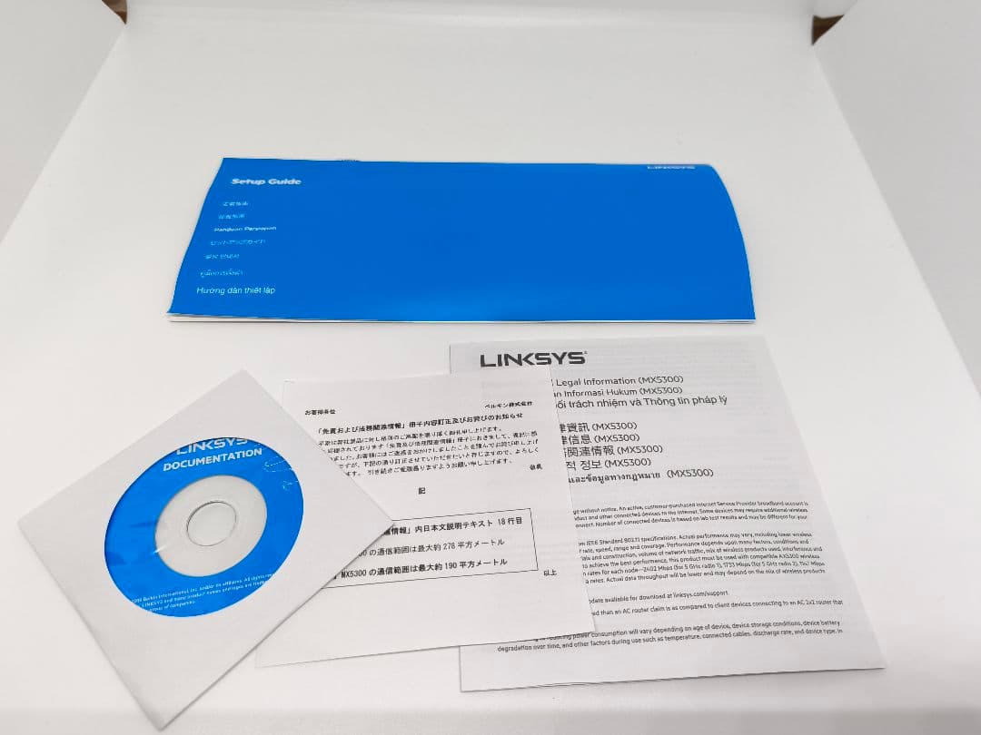 【極美品】未使用品 LINKSYS MX5300 ルーター