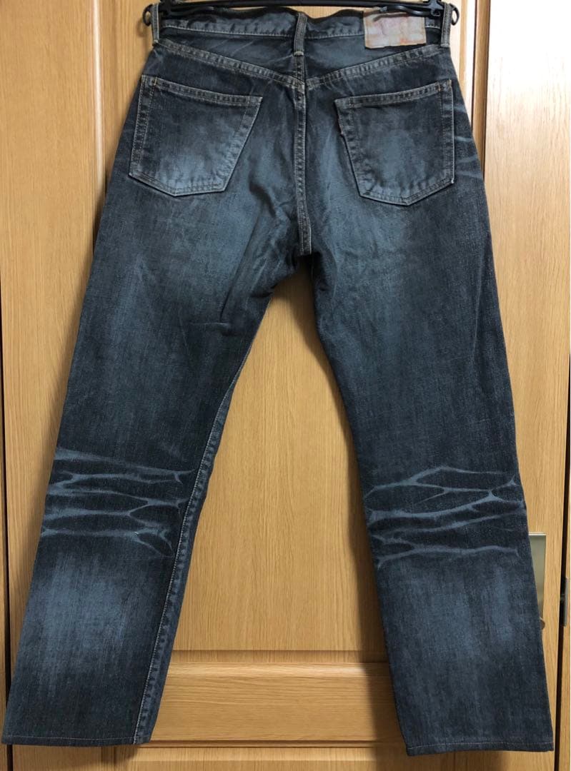 DENIME ドゥニーム 日本製 ORIZZONTI ブラック USED W31