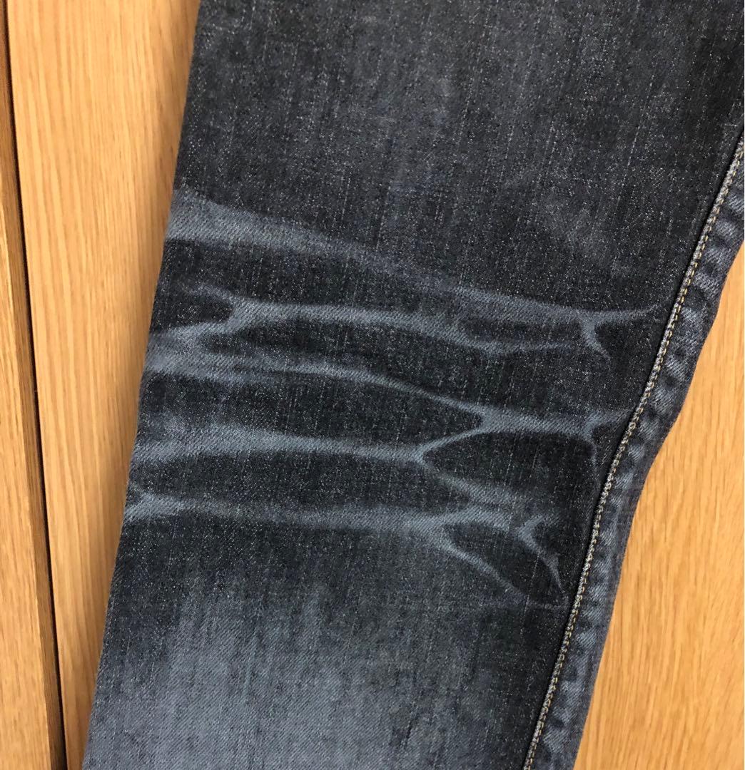 DENIME ドゥニーム 日本製 ORIZZONTI ブラック USED W31