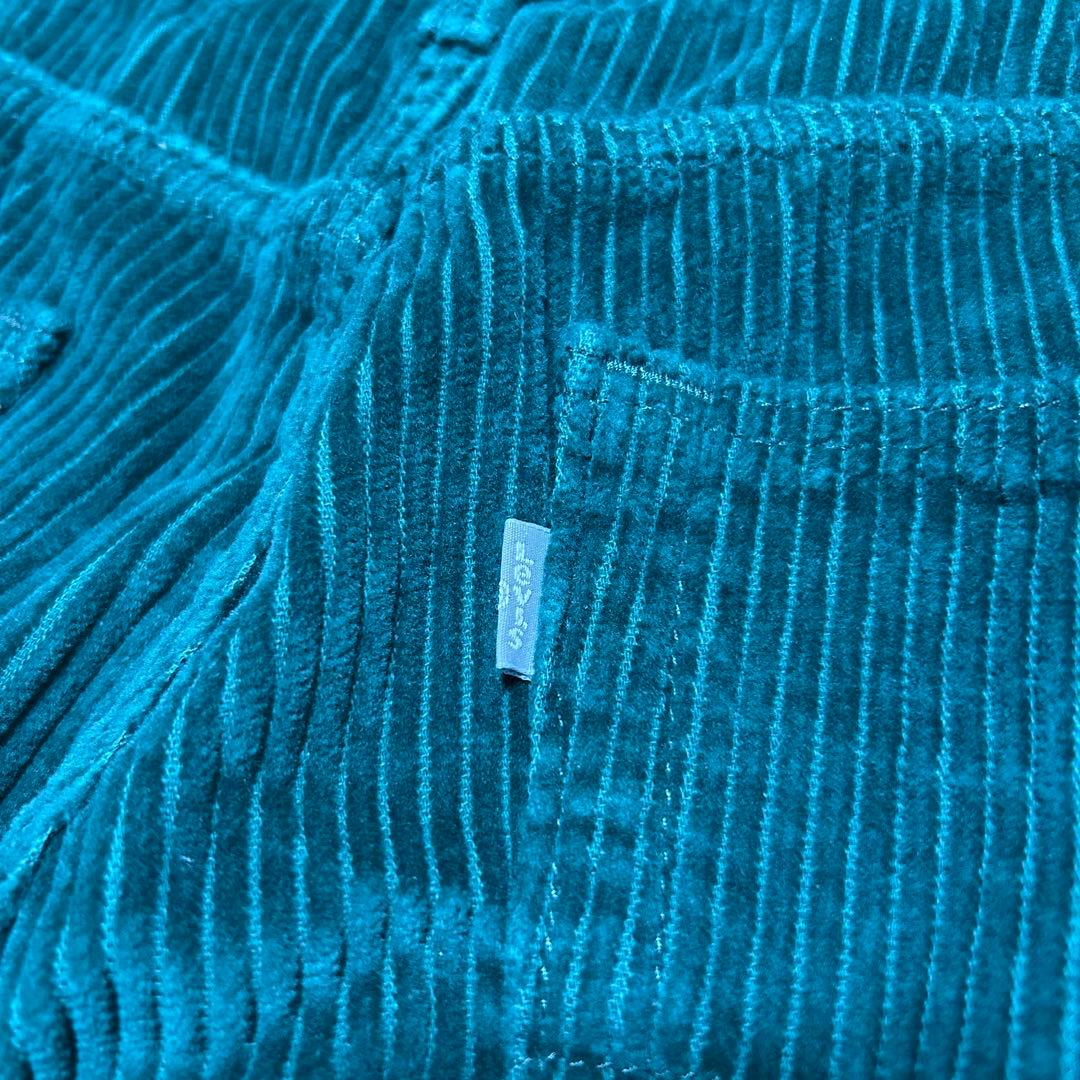 Levi’s SilverTab バギー極太コーデュロイパンツ グリーン