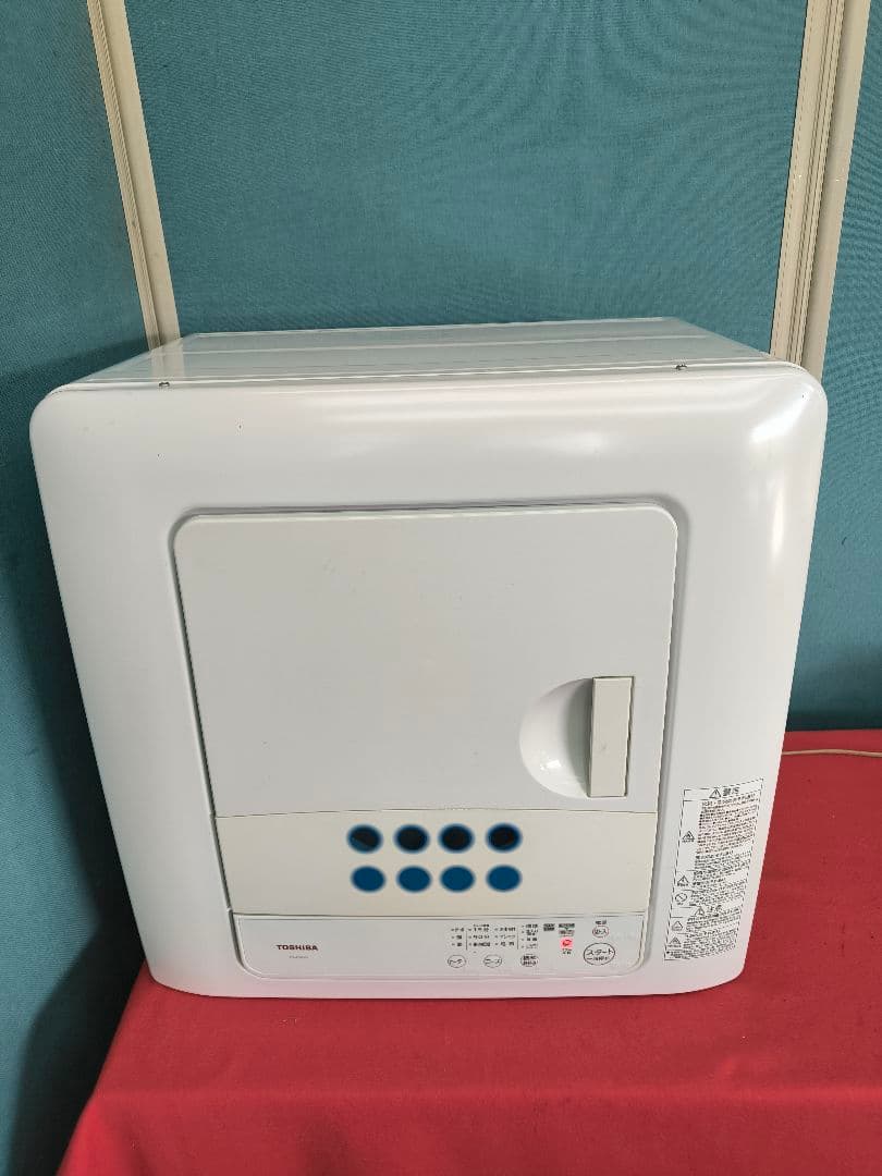 2021年製　東芝 衣類乾燥機 4.5kg ピュアホワイト ED-458(W)