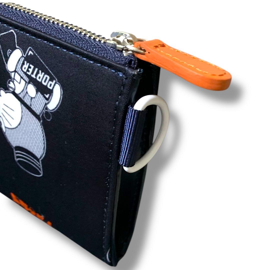 新品　ドラえもん×PORTER マルチウォレット ネイビー　おまけ付き　希少