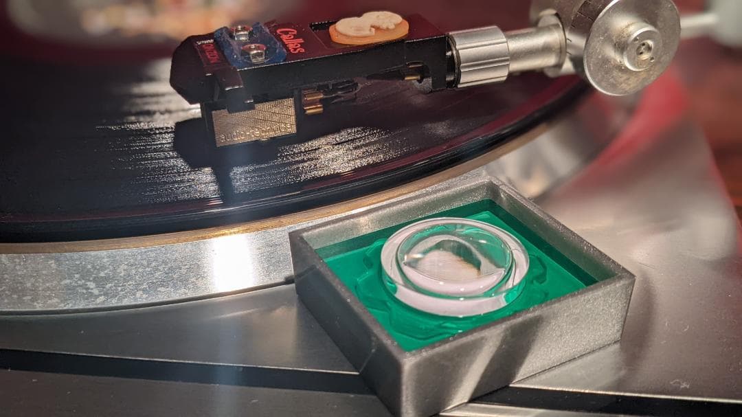 緑 ゼロダスト レコード針 クリーナー スタイラス チップ オンゾウラボ Ⅱ