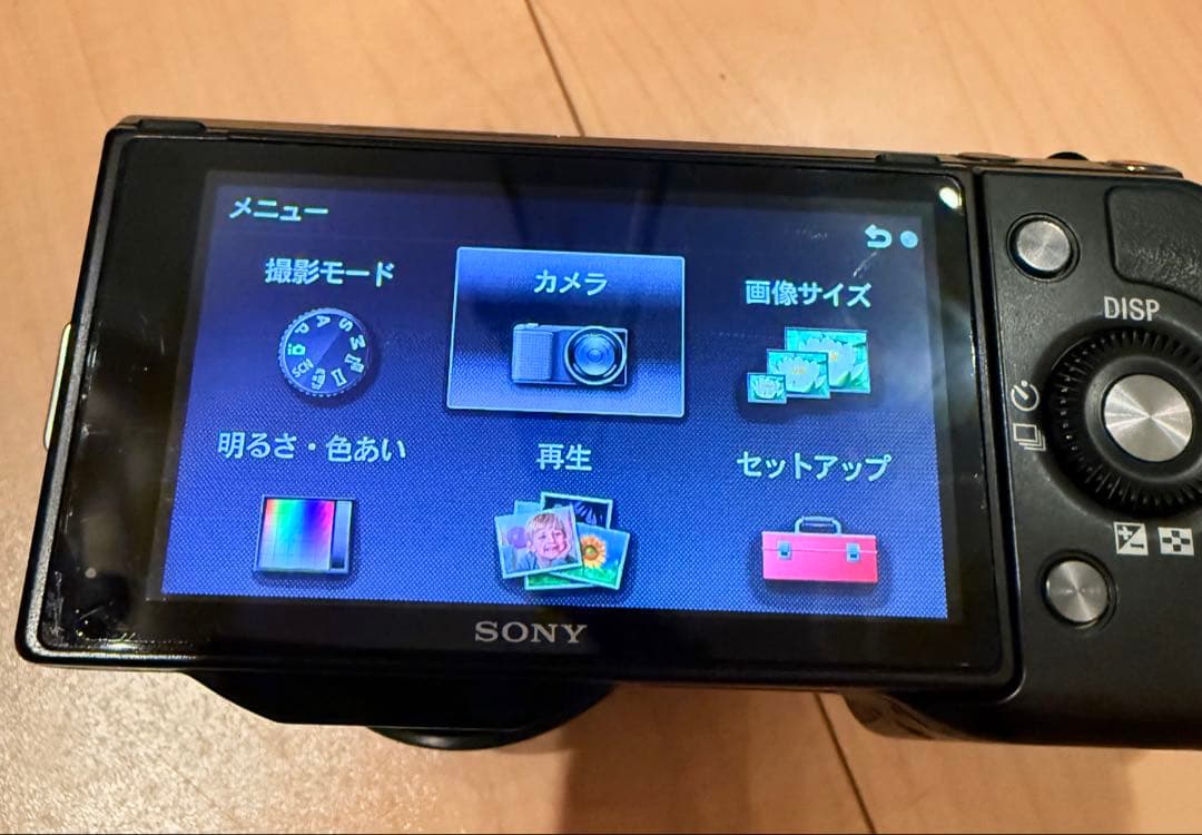 美品　NEX-5N Sony ミラーレス一眼　カメラ　望遠レンズ・バッテリー付