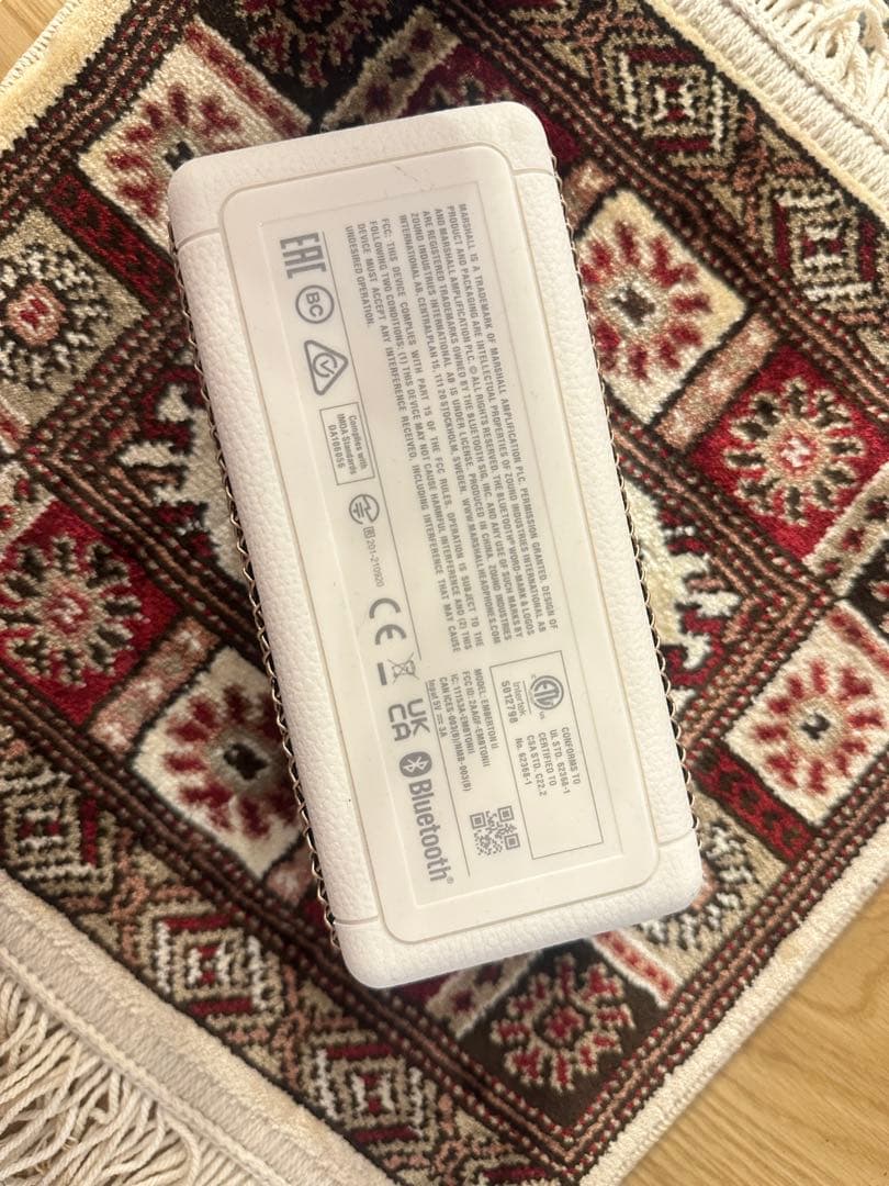 Marshall IIワイヤレススピーカー ホワイト