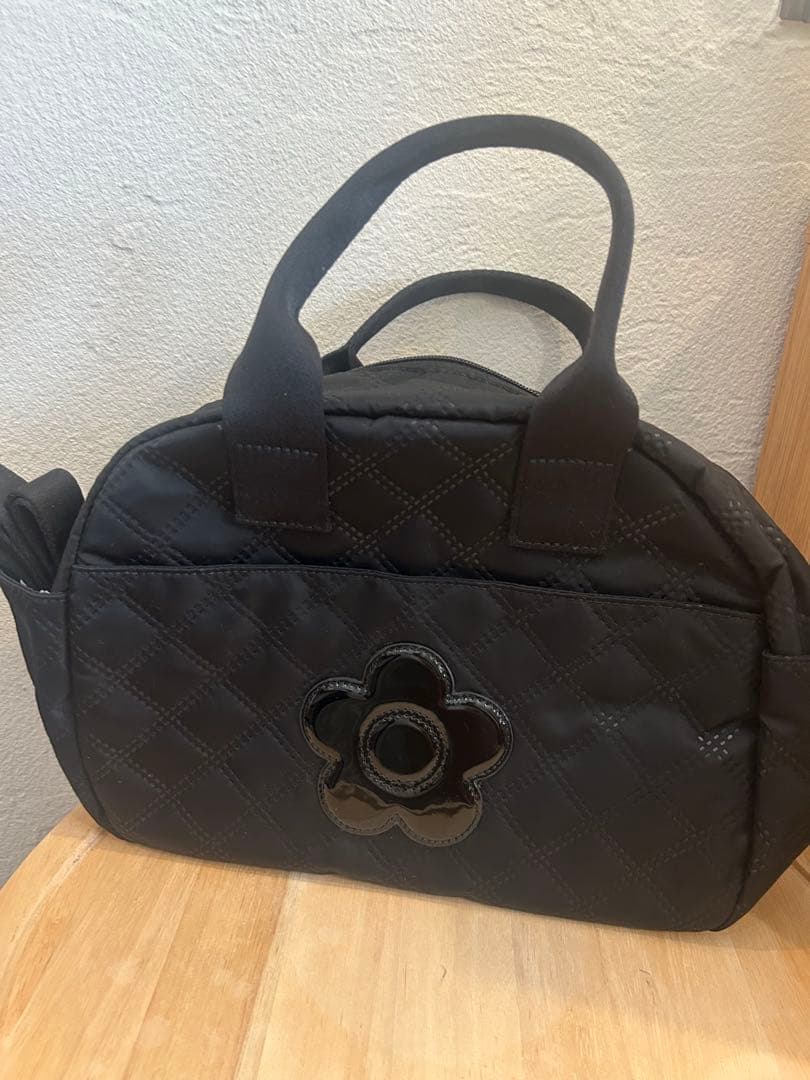 【新品】マリークワントMARY QUANTピンソニックキルトデイジー トート