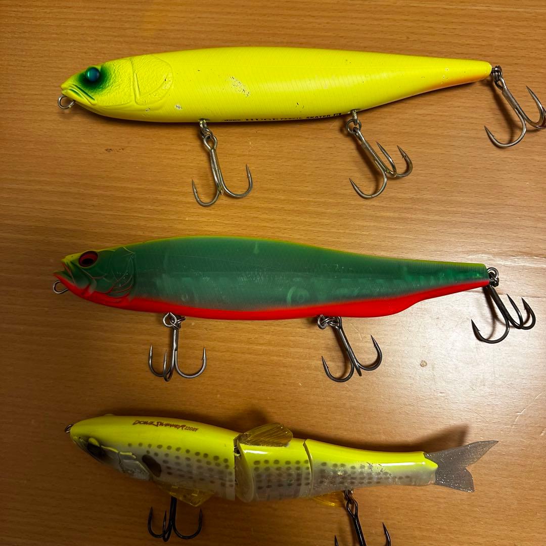 ビッグベイトセット デプス メガバス ジャッカル デュオ エバーグリーン