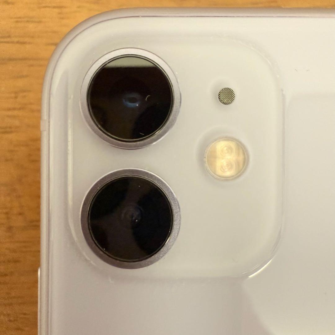 ● 美品 iPhone11 64GB パープル MWLX2J/A SIMフリー