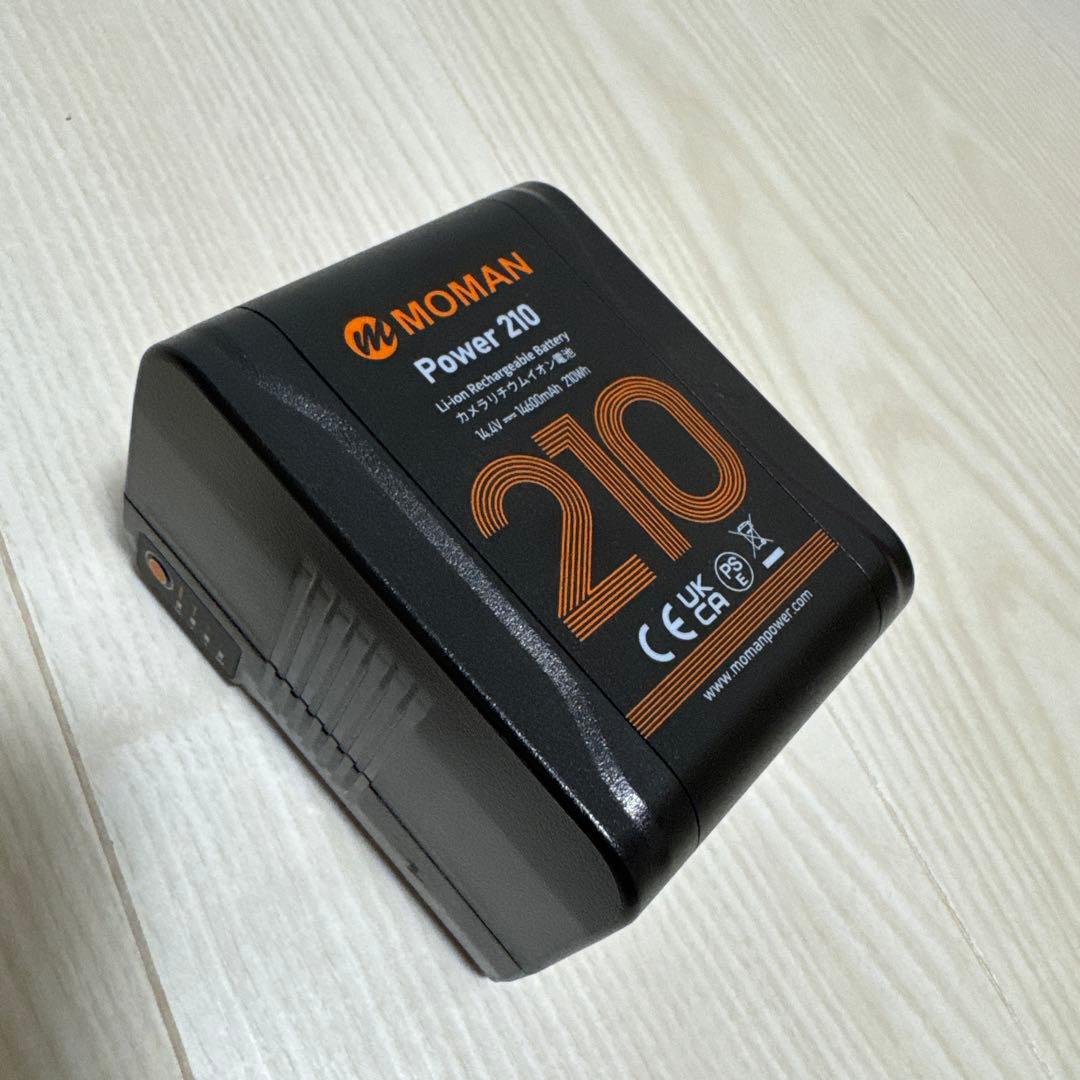 Moman 210W Vマウントバッテリー＋おまけ付き