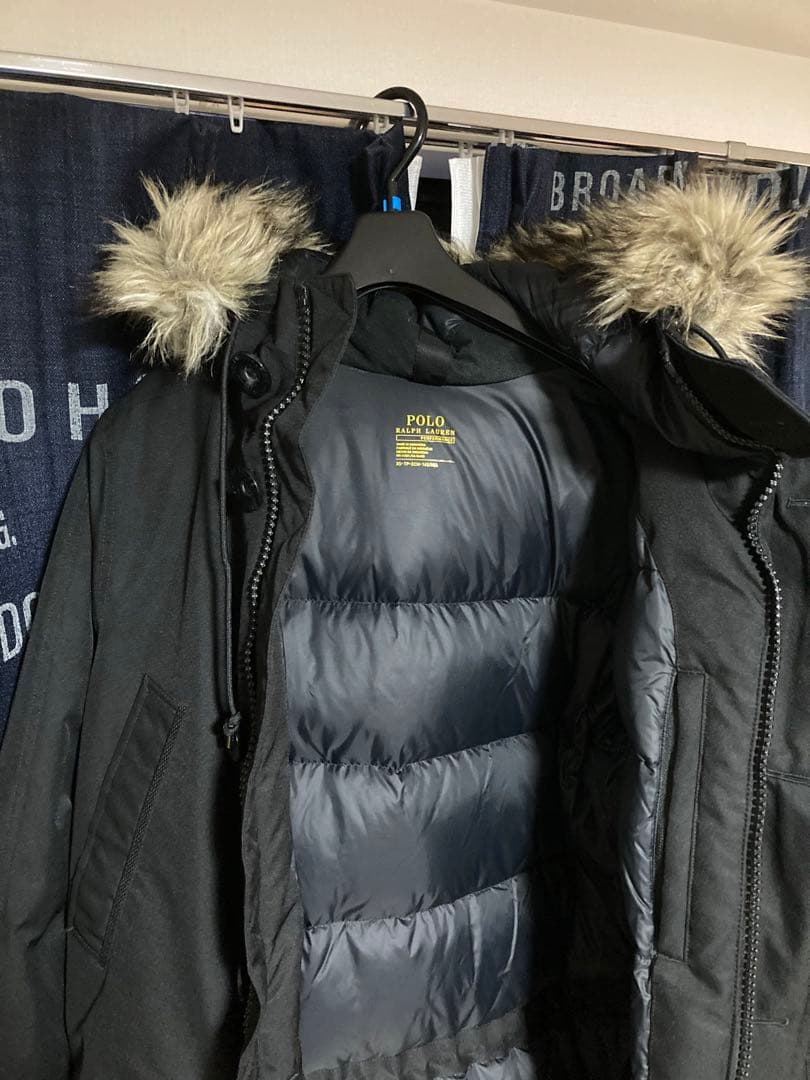 ダウンモッズコート　ポロラルフローレン