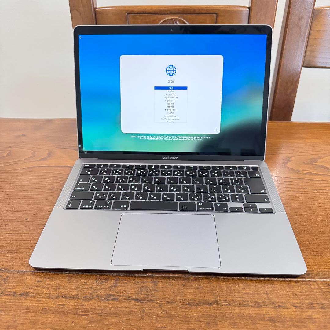 2020 M1 Air RAM16 SSD512 充放電46回 最大容量98%