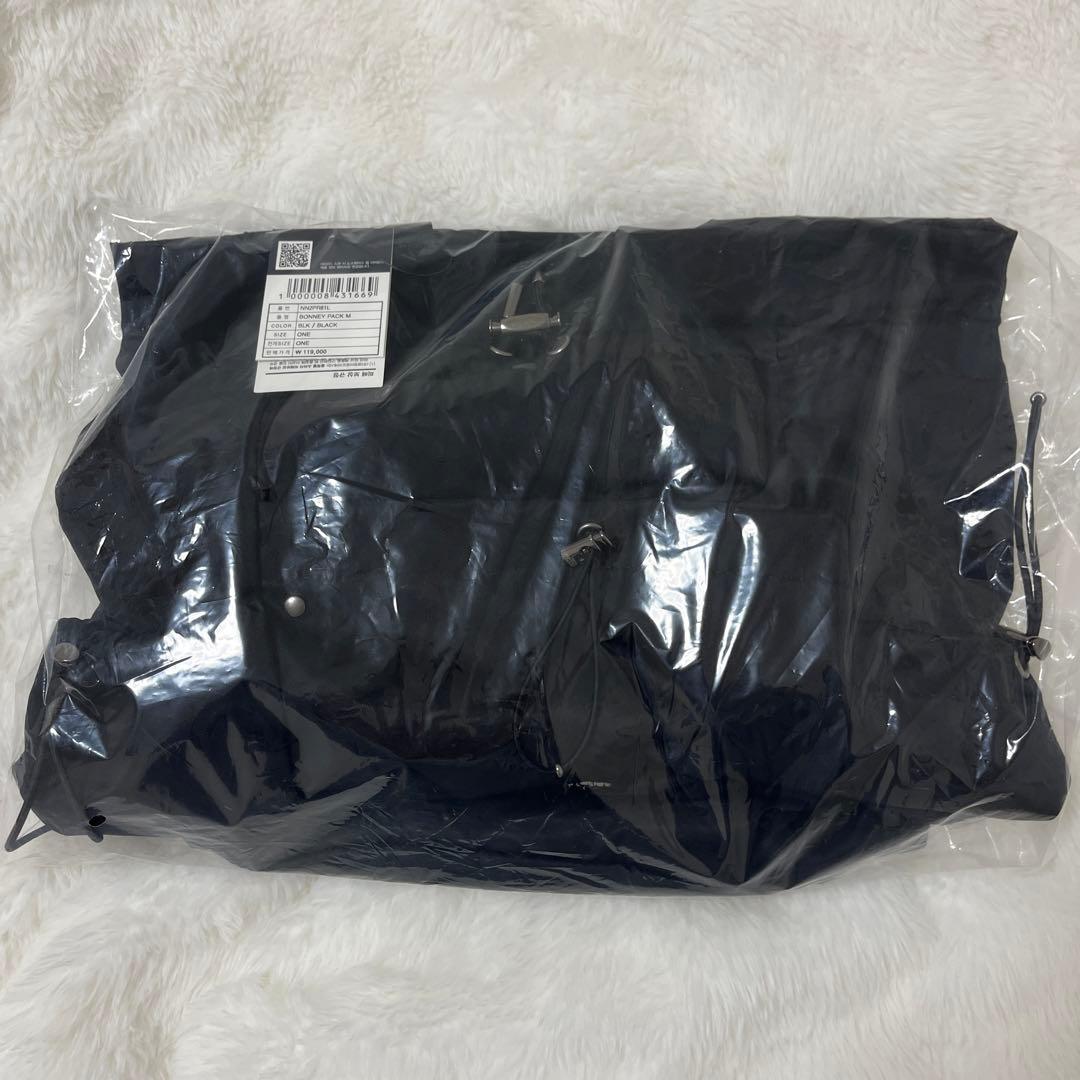 ✨ 韓国限定✨ ノースフェイス ホワイトレーベル ボニーパック M ブラック