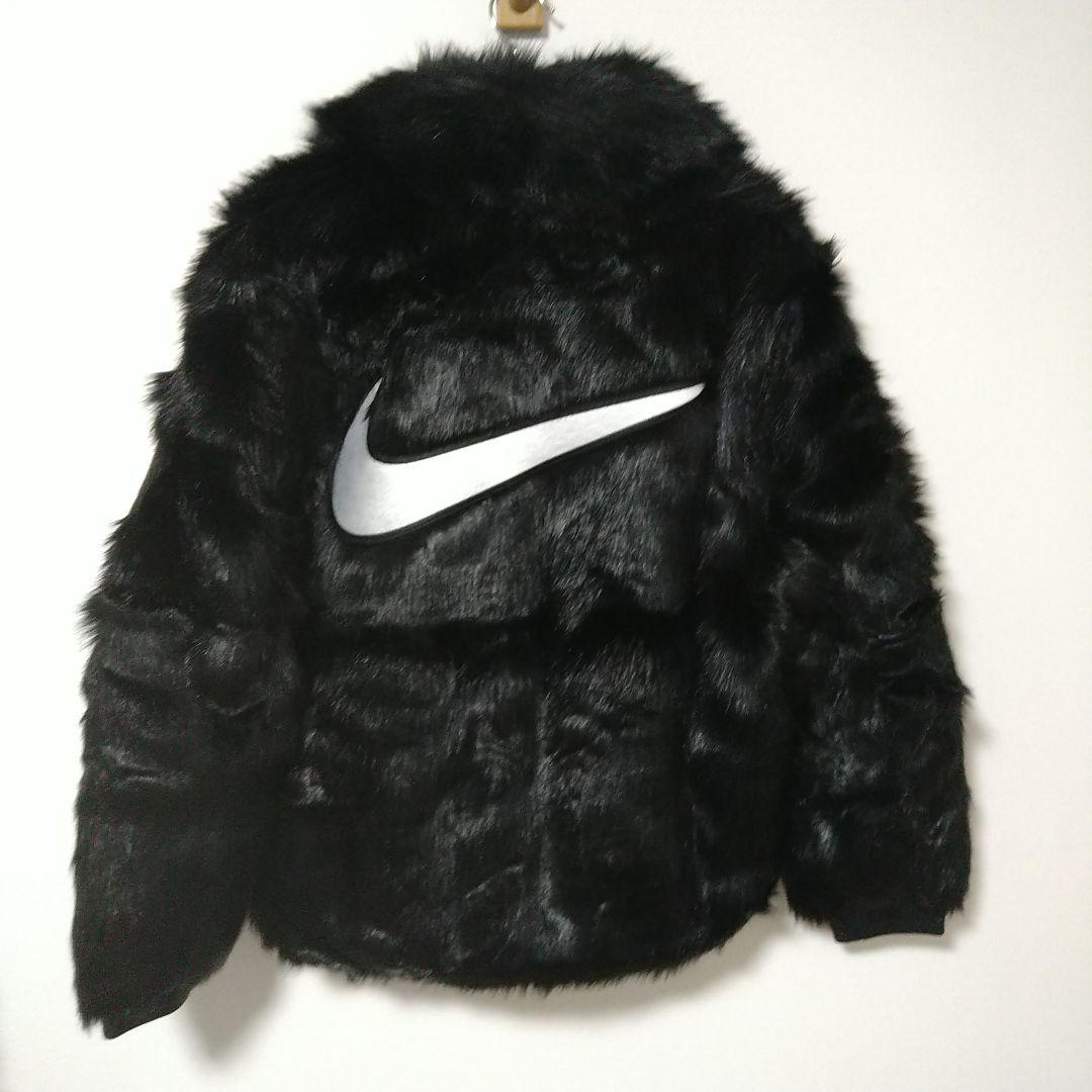 未使用　ナイキ × アンブッシュ リバーシブル フェイクファー コート