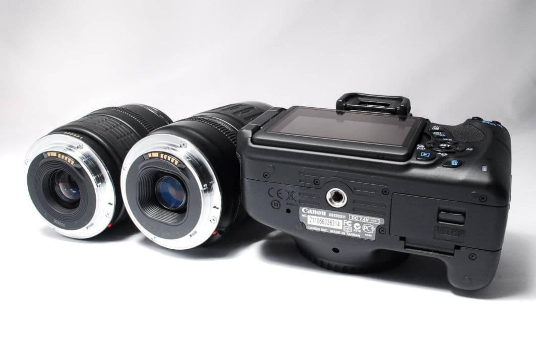 ♥望遠&標準Wレンズ♥Canon Kiss X5 超美品 すぐ使える 動作良好