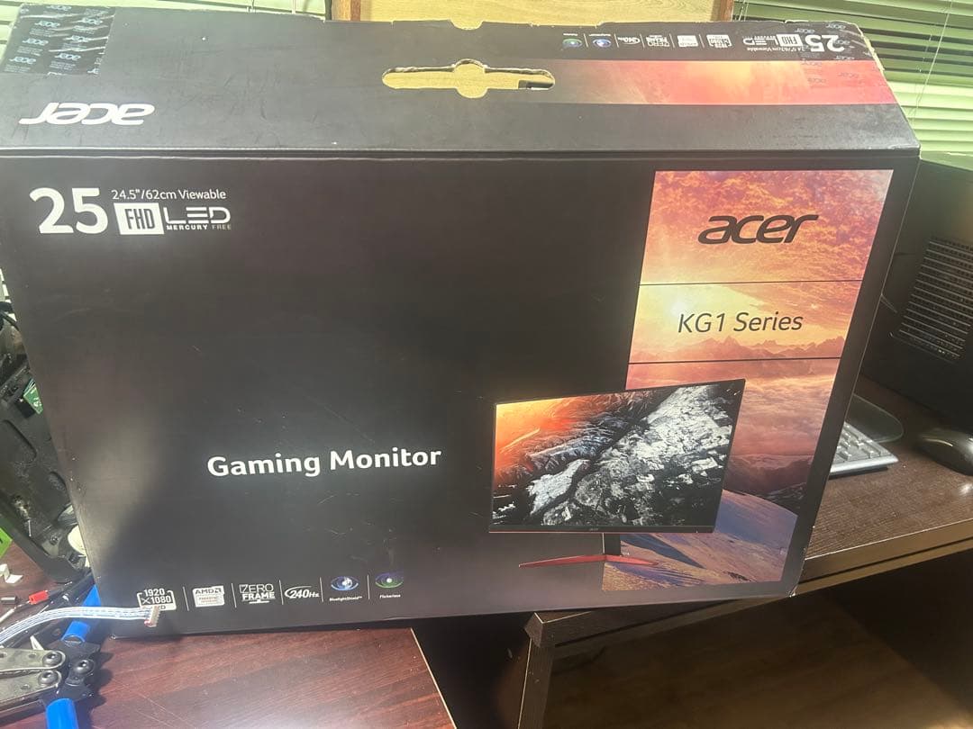 Acer 25インチ ゲーミングモニター