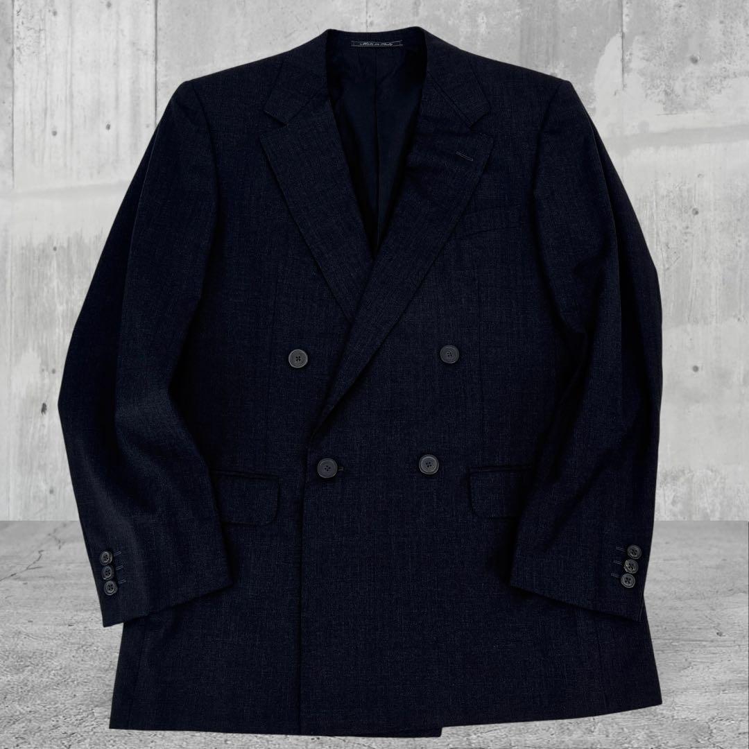 高級】VERSACE ヴェルサーチ メデューサ　スーツ　ダブル　ジャケット