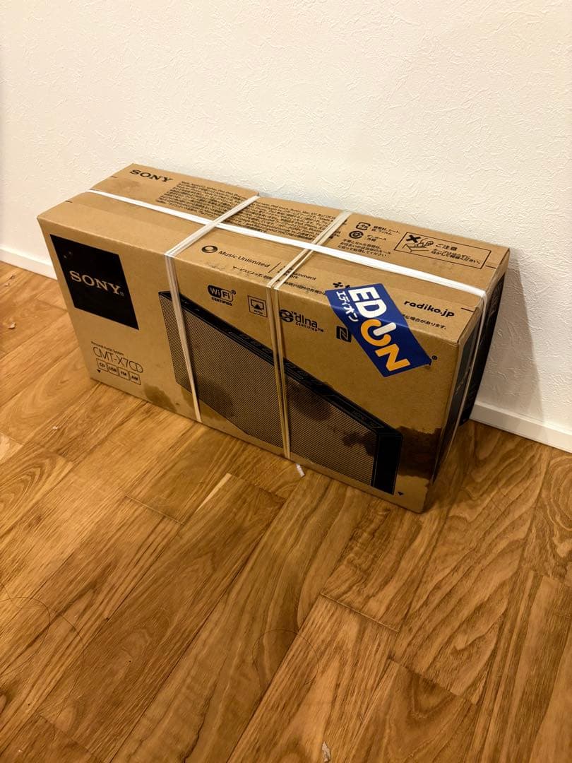 新品未使用　SONY マルチコネクトコンポ　CMT-X7CD 【ブラック】