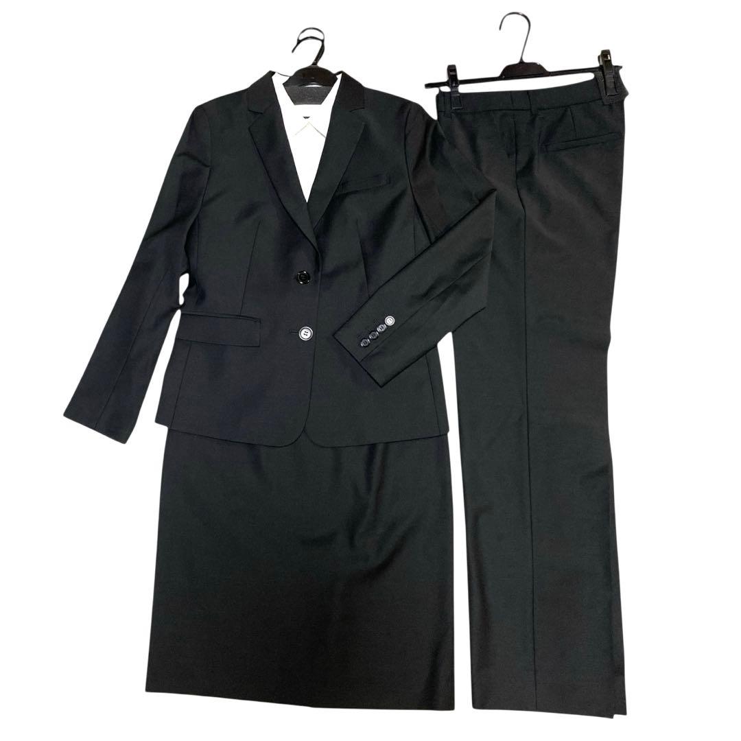 新品タグ付き❣️黒 アンタイトル M スーツセット リクルート オフィス 就活