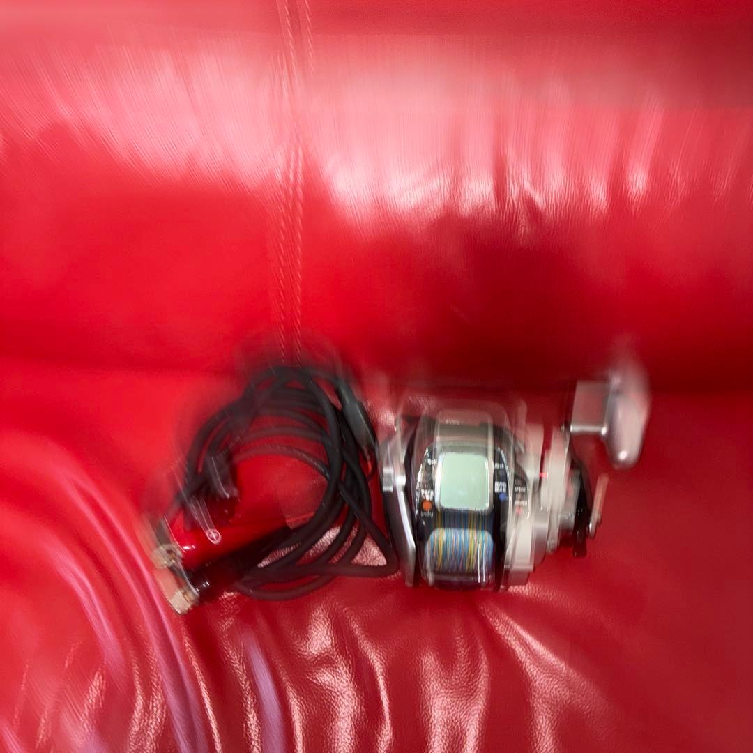 電動リール デジタルディスプレイ付き