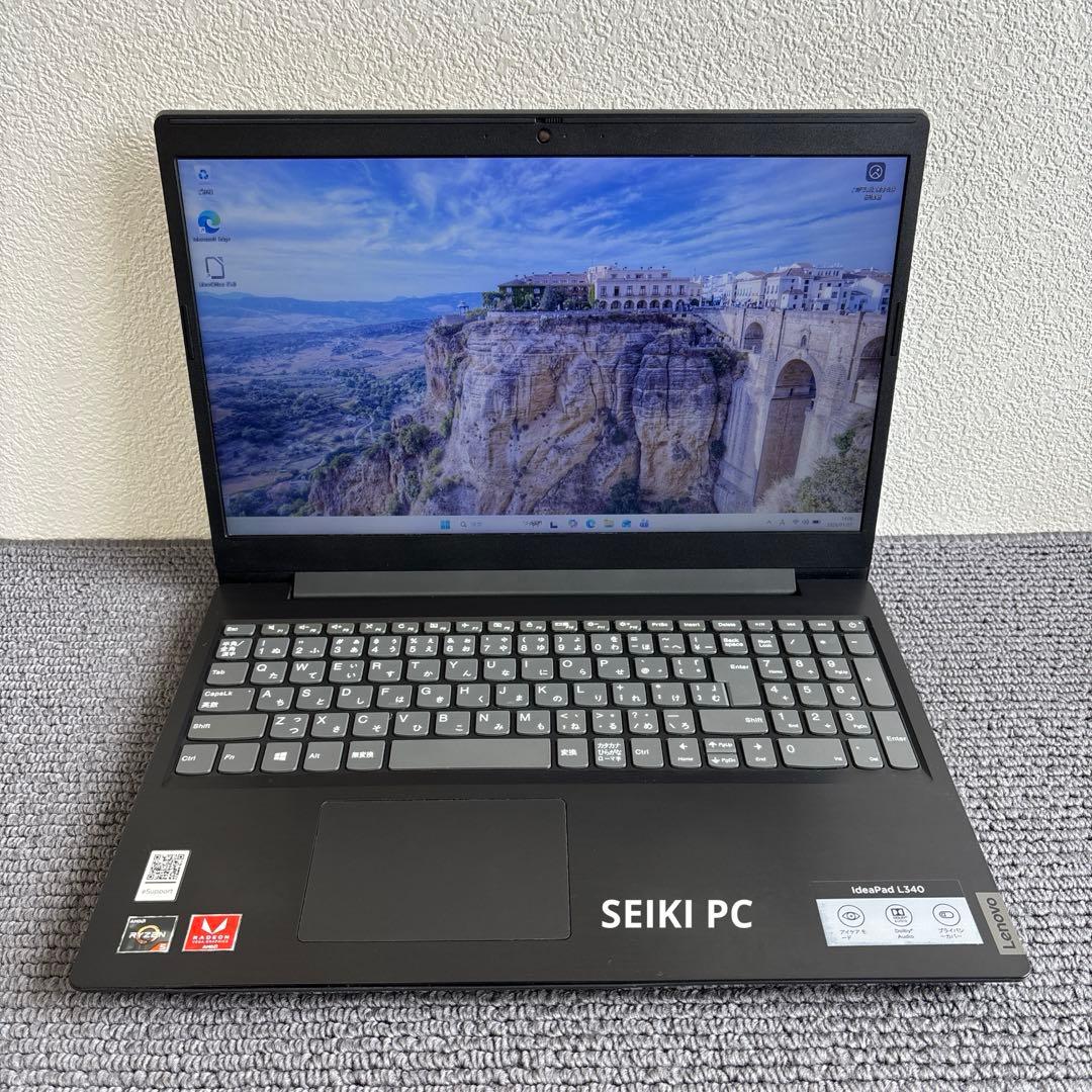 Windowsノート本体 lenovo ideapad L340 AMD Ryzen 5 3500U