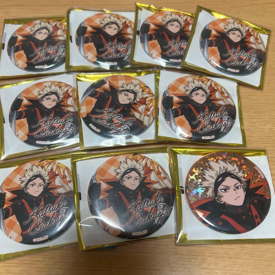 僕のヒーローアカデミア オープンスクール 爆豪勝己　缶バッジ