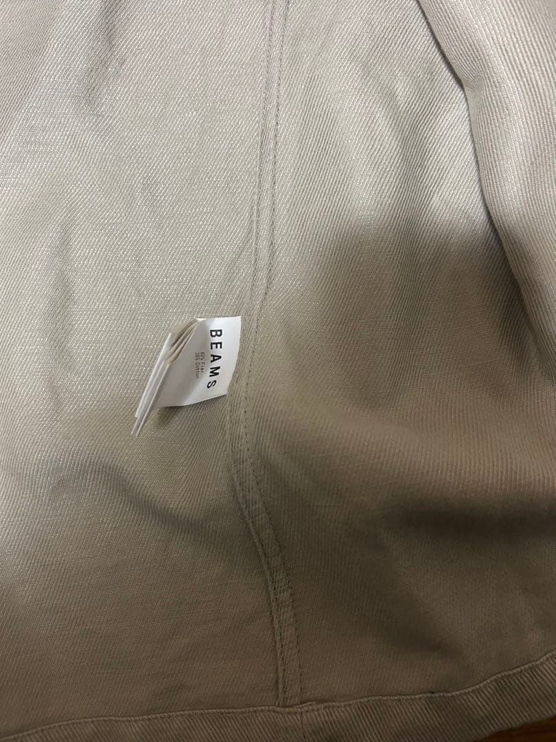 BEAMSジャケット　ベージュセットアップ　セット売り