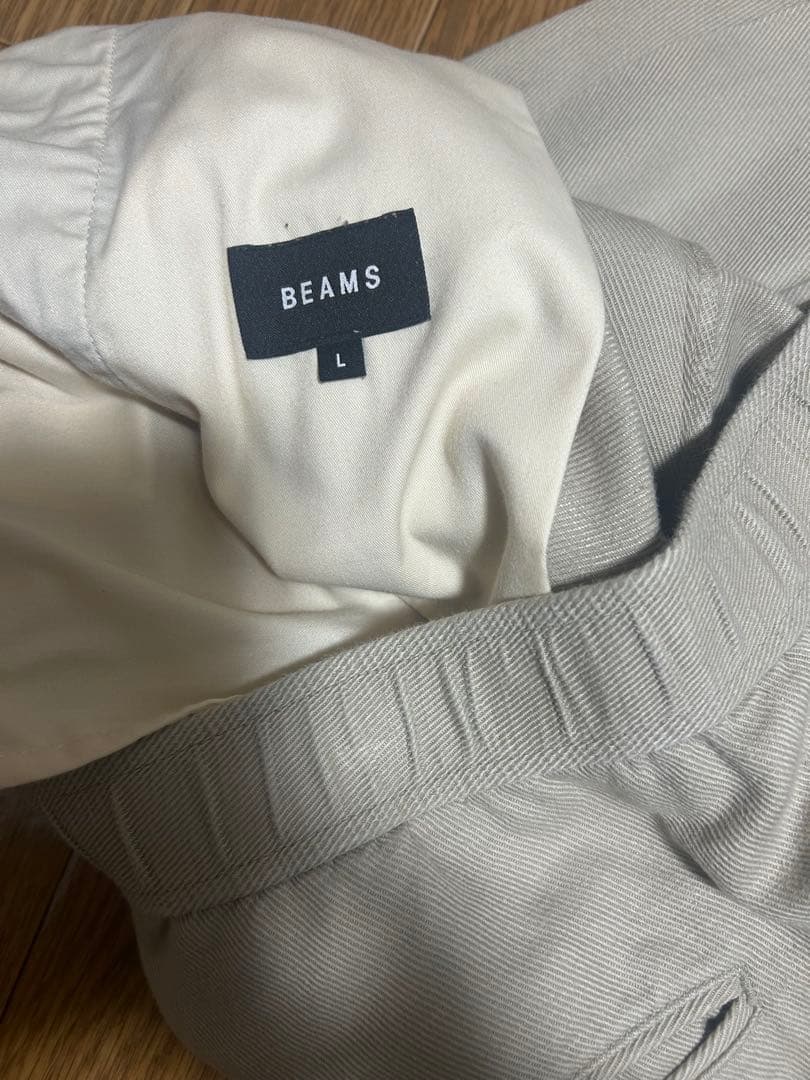 BEAMSジャケット　ベージュセットアップ　セット売り