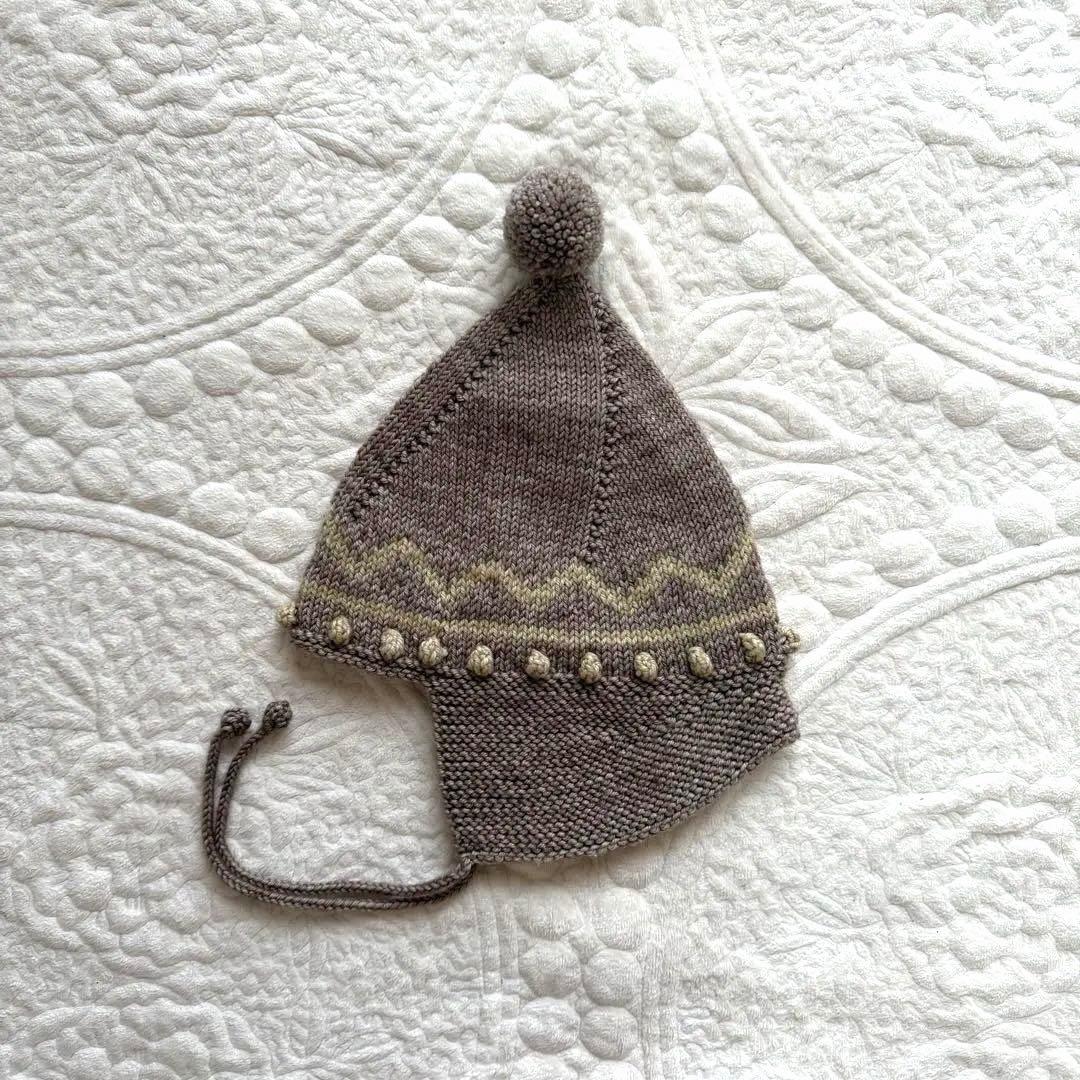 帽子 misha&puff / zig zag pointy 12-24m