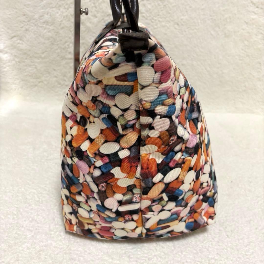 希少 Longchamp ロンシャン ジェレミースコット ボストンバッグ ピル