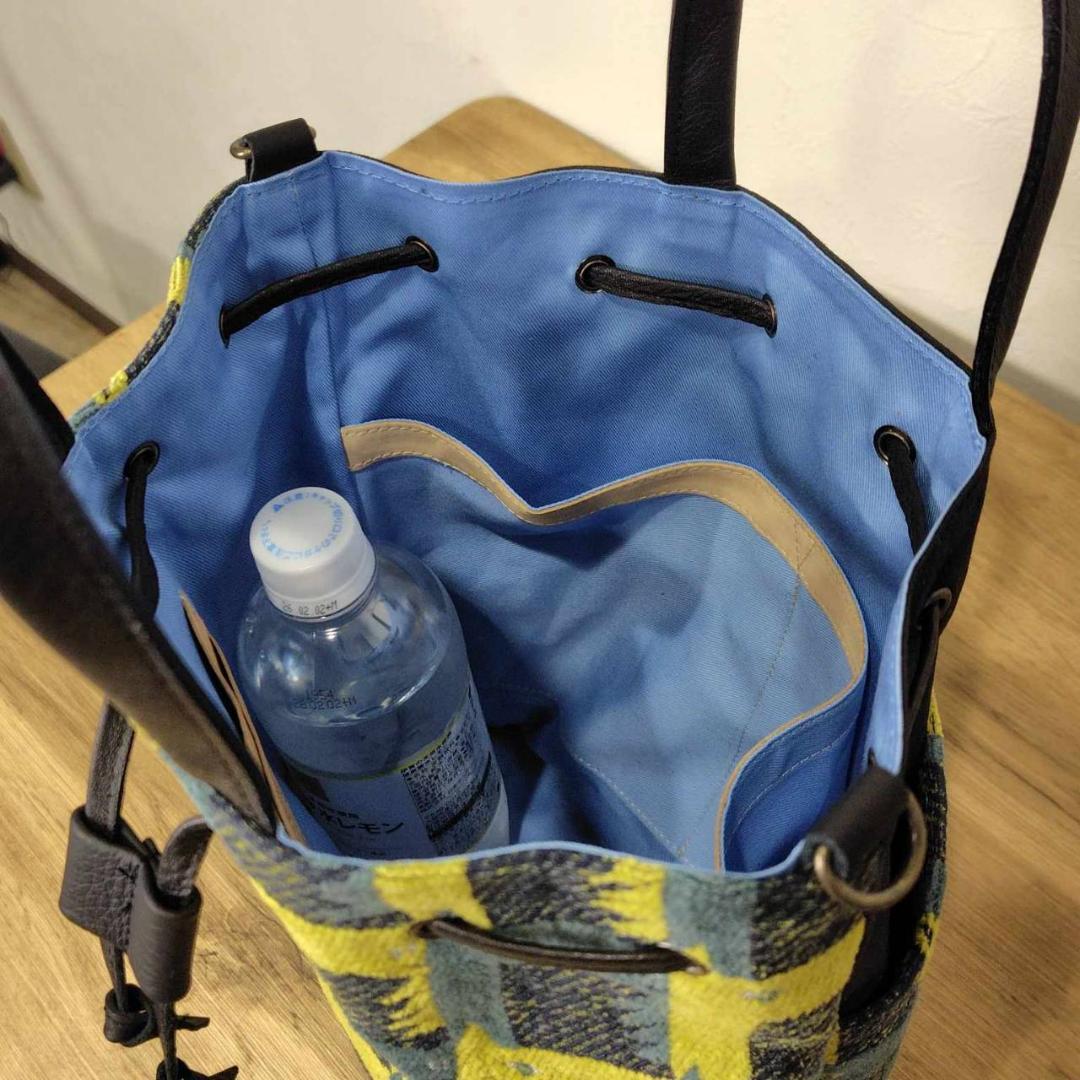 ピュウチャン様　/thoroughbredサラブレットネイビー/巾着Lサイズ