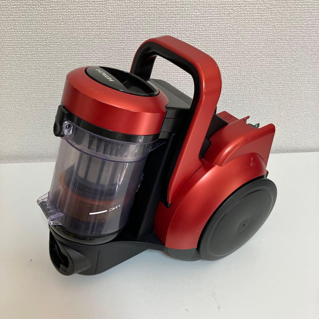 日立掃除機　パワかるサイクロン　赤　本体　ダストボックス　CV-SP900K